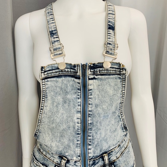 Denim Overalls - Picture 2 of 8
